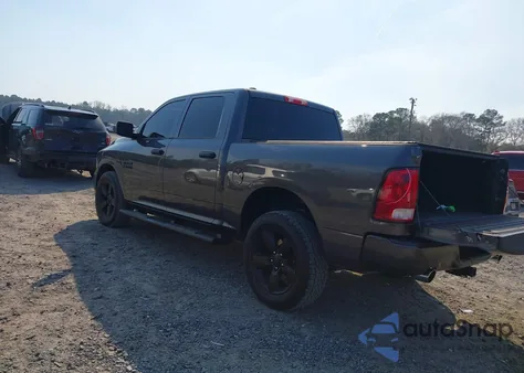 2018 Ram 1500 Express 4X4 5'7 Box from USA, damaged, VIN 1C6RR7KT8JS197218